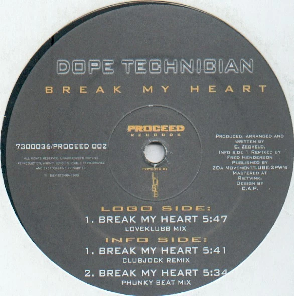 Item Break My Heart product image