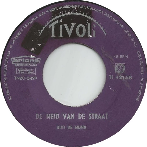 Item De Meid Van De Straat / Wat Oud Papier product image