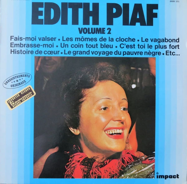 Item Edith Piaf Volume 2 product image