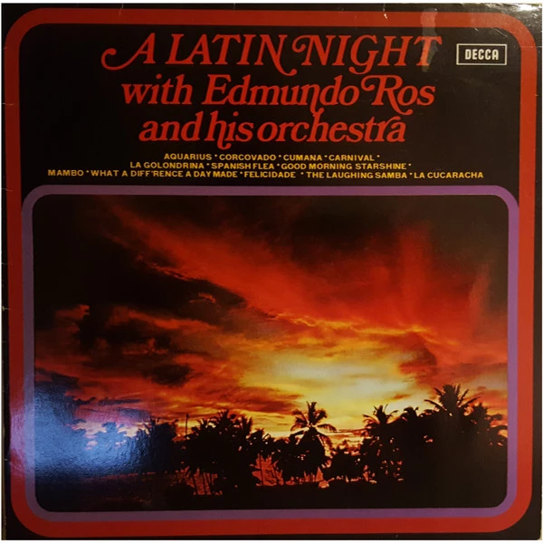 Item A Latin Night With Edmundo Ros And His Orchestra product image