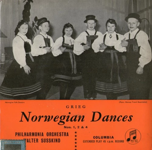 Item Norwegian Dances Nos. 1, 2 & 4, Op. 35 / No. 1 (Allegro Marcato) product image