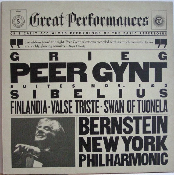 Item Peer Gynt Suites No. 1 & 2 / Valse Triste, Finlandia, The Swan Of Tuonela product image