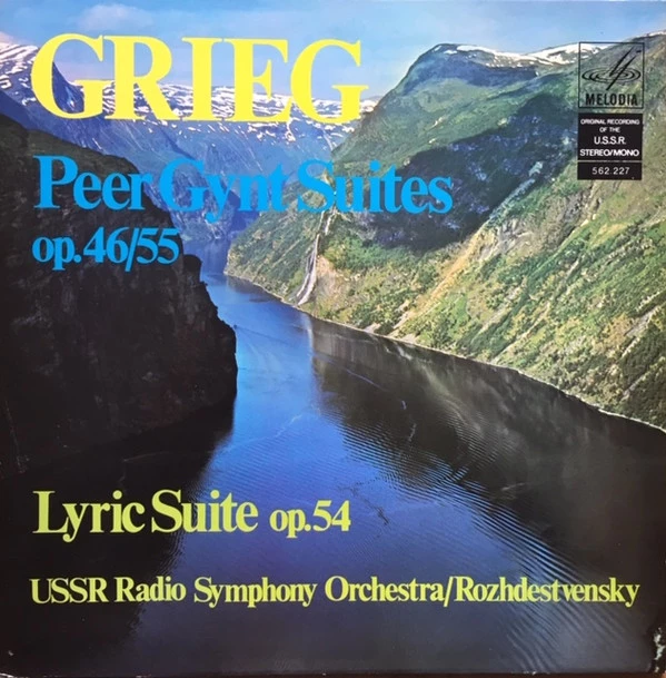 Item Peer Gynt Suites op.46/55 / Lyric Suite op.54 product image