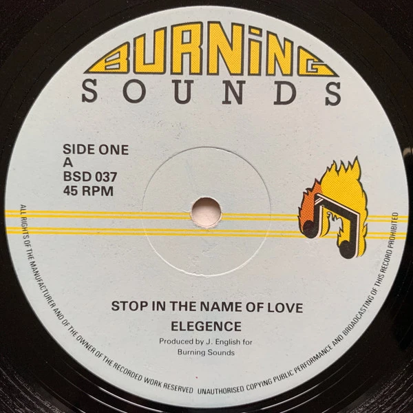 Stop In The Name Of Love / Love Me 