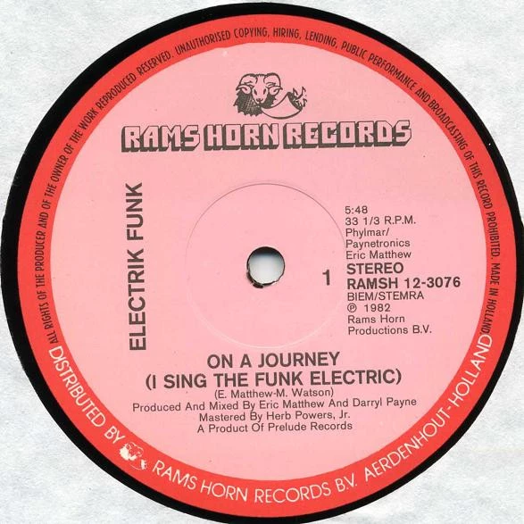 Item On A Journey (I Sing The Funk Electric) product image