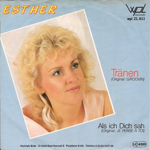 Item Tränen / Als Ich Dich Sah (Je Pense A Toi) product image