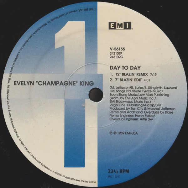 Day To Day (Blaze Remixes)