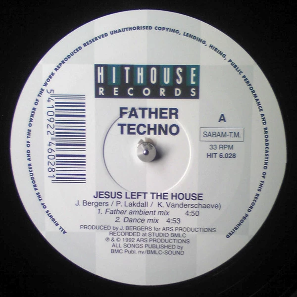 Item Jesus Left The House product image