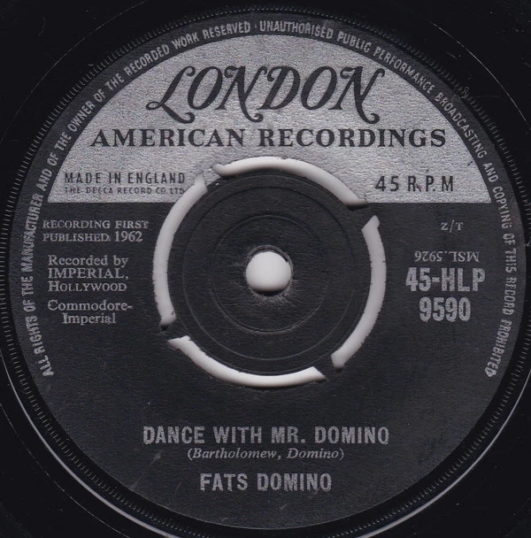 Dance With Mr Domino/Nothing New / Nothing New