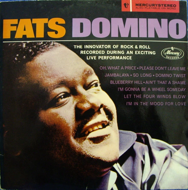 Item Fats Domino (The Innovator Of Rock & Roll Recorded During An Exciting Live Performance) product image