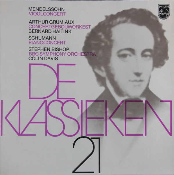 Item De Klassieken 21 - Mendelssohn: Vioolconcert / Schumann: Pianoconcert product image