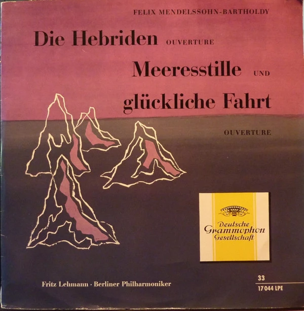 Item Die Hebriden, Ouverture / Meeresstille Und Glückliche Fahrt, Ouverture product image