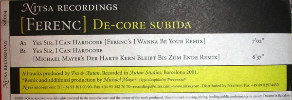 Item De-Core Subida product image