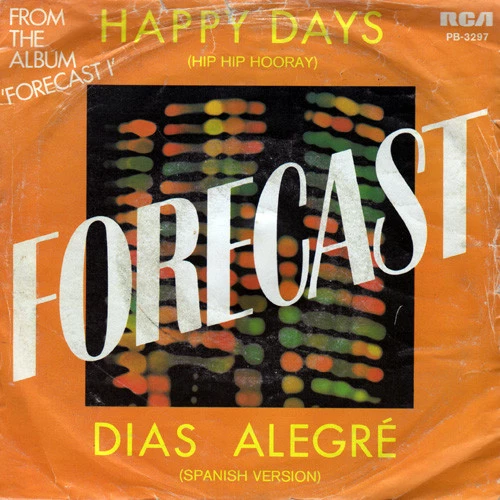 Item Happy Days (Hip Hip Hooray) / Dias Alegré (Spanish Version) / Dias Alegré (Hip Hip Hooray) (Spanish Version) product image