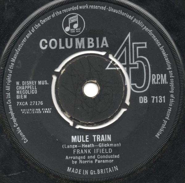 Mule Train / One Man's Love