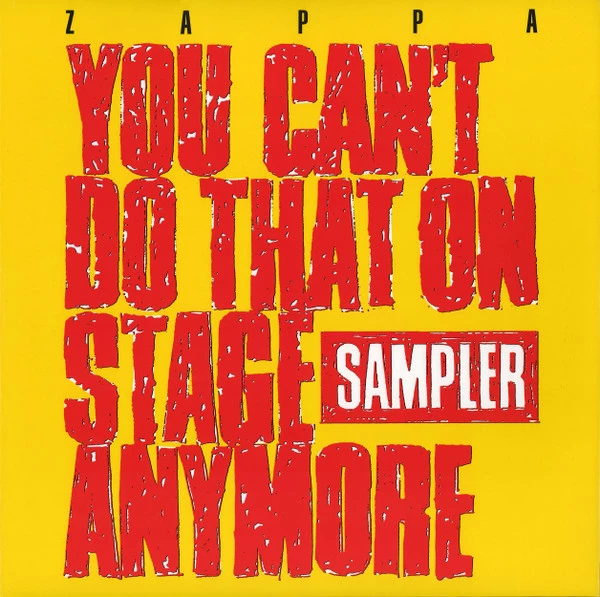 Item You Can't Do That On Stage Anymore (Sampler) product image