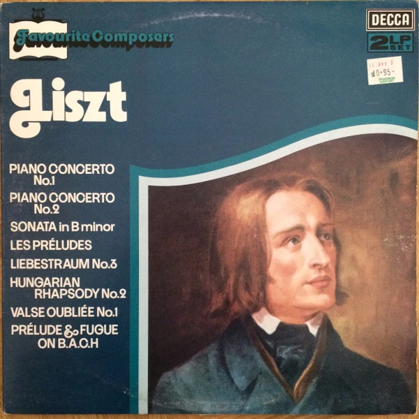 Item Favourite Composers Liszt product image