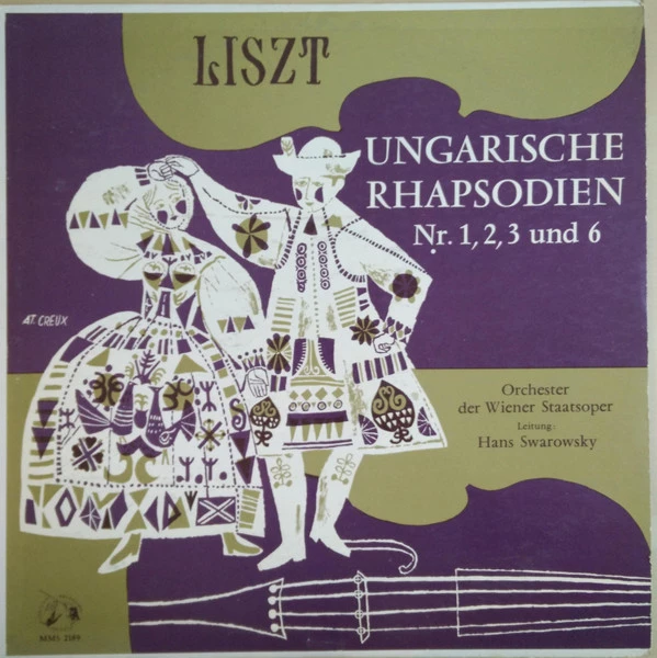 Item Ungarische Rhapsodien Nr. 1, 2, 3 Und 6 product image