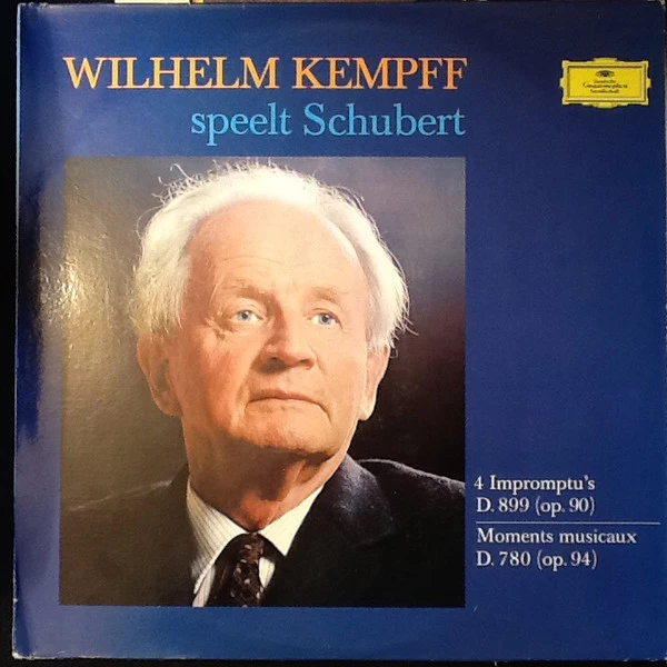 Item Wilhelm Kemppf speelt Schubert product image