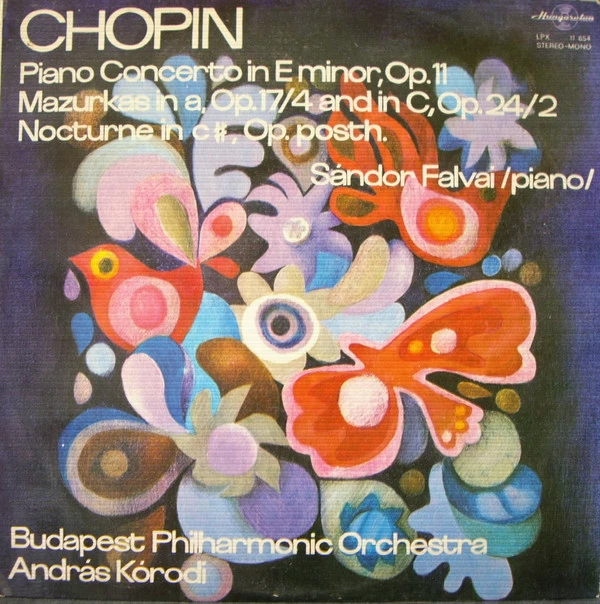 Item Piano Concerto In E Minor, Op 11 Mazurkas In a Op.17/4 And In C, Op.24/2 Nocturne In C#,Op.Posth. product image