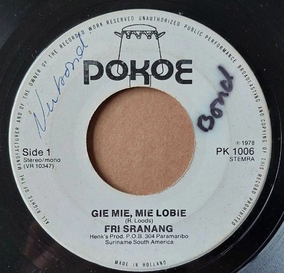 Gie Mie, Mie Lobie / Sabana