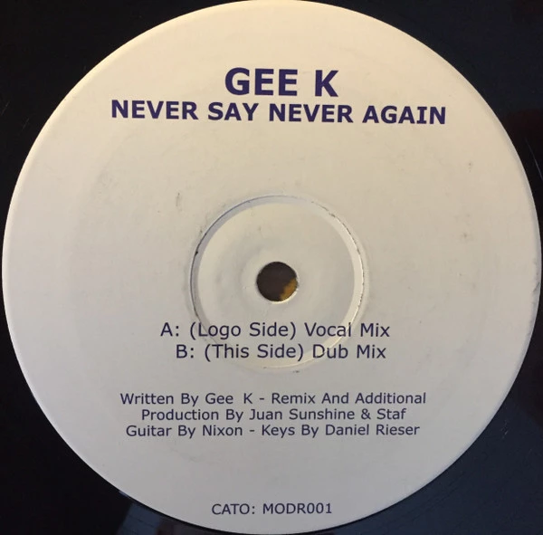 Item Never Say Never Again product image