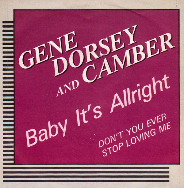 Item Baby It's Allright / Don't You Ever Stop Loving Me product image