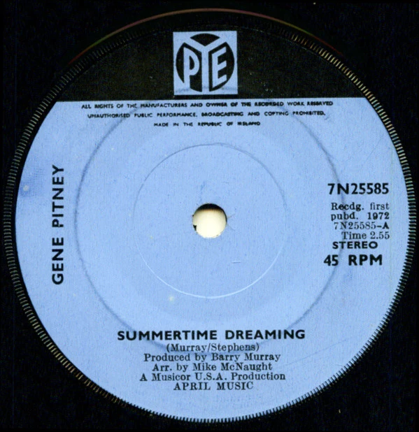 Item Summertime Dreaming / It Ain't The Same product image