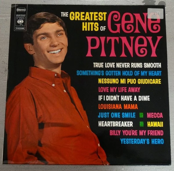 Item The Greatest Hits Of Gene Pitney product image