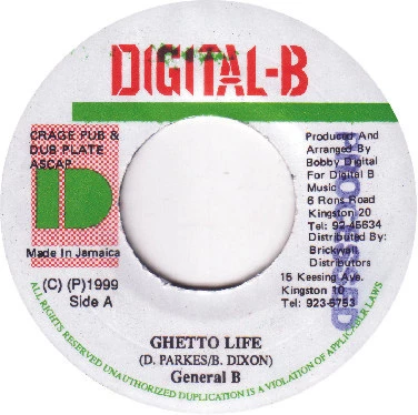 Ghetto Life / Version "World Talk"