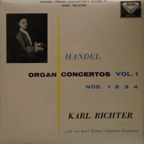 Item Organ Concertos Vol. 1 Op. 4 Nos. 1 2 3 4 product image