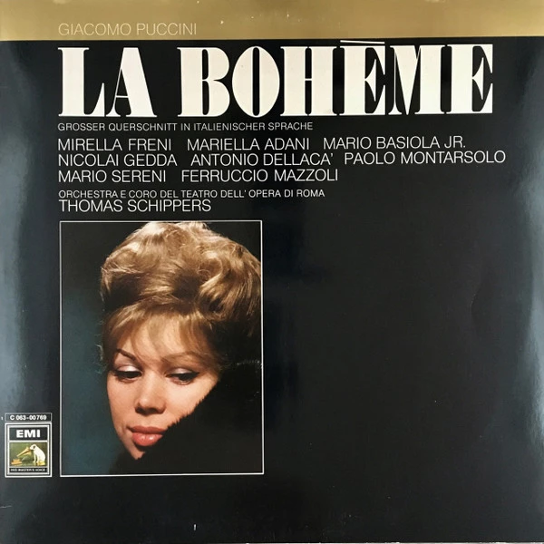 La Boheme (Grosser Querschnitt In Italienischer Sprache)