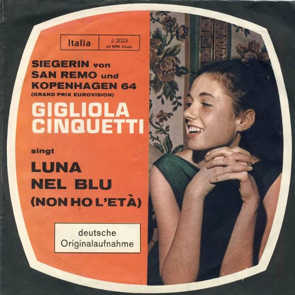 Luna Nel Blu (Non Ho L'Età) / Con Amore / Con Amore