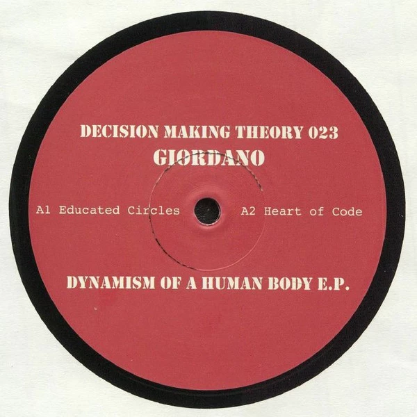 Item Dynamism of a Human Body E.P. product image