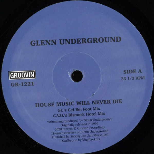 Item House Music Will Never Die product image