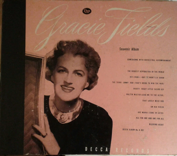 Item Gracie Fields Souvenir Album product image