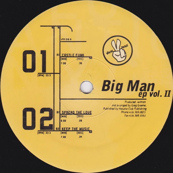 Item Big Man EP Vol. II product image