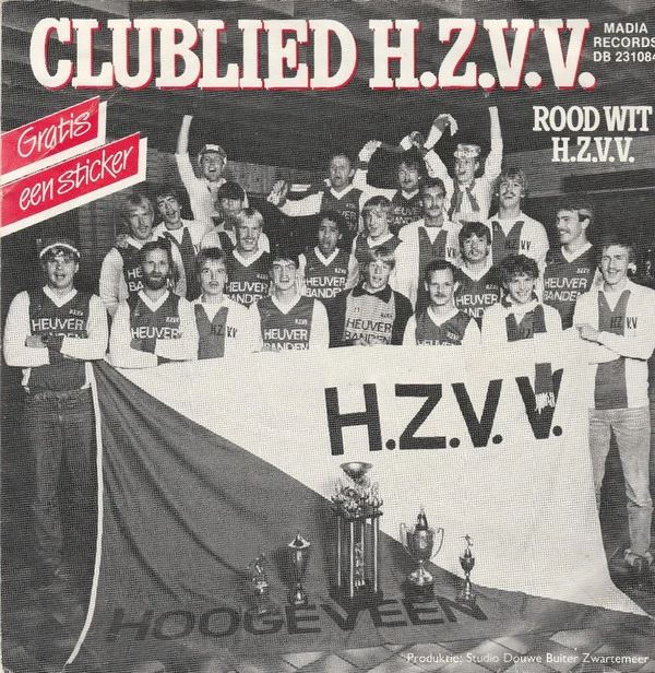 Item Clublied H.Z.V.V> / Rood Wit H.Z.V.V. product image