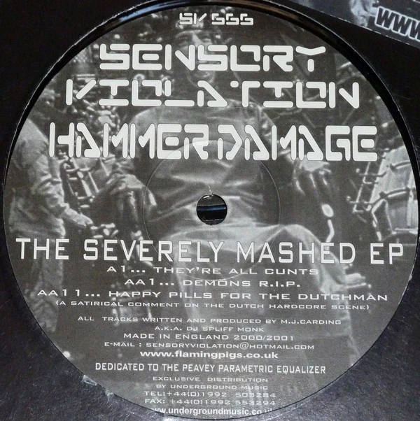 Item The Severely Mashed EP product image