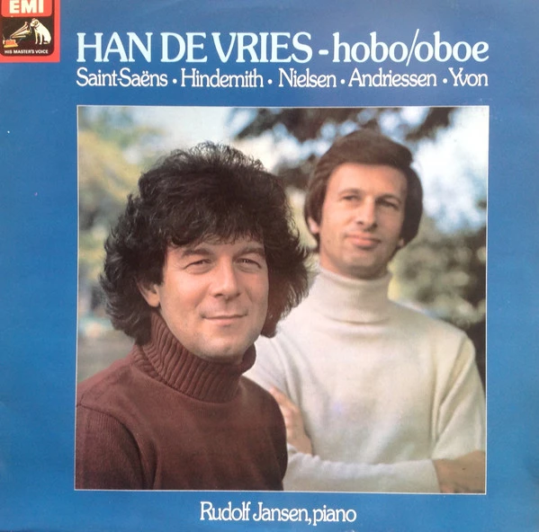 Item Han de Vries-Hobo/Oboe-Rudolf Jansen / Saint Saëns-Hindemith-Nielsen-Andriessen-Yvon product image