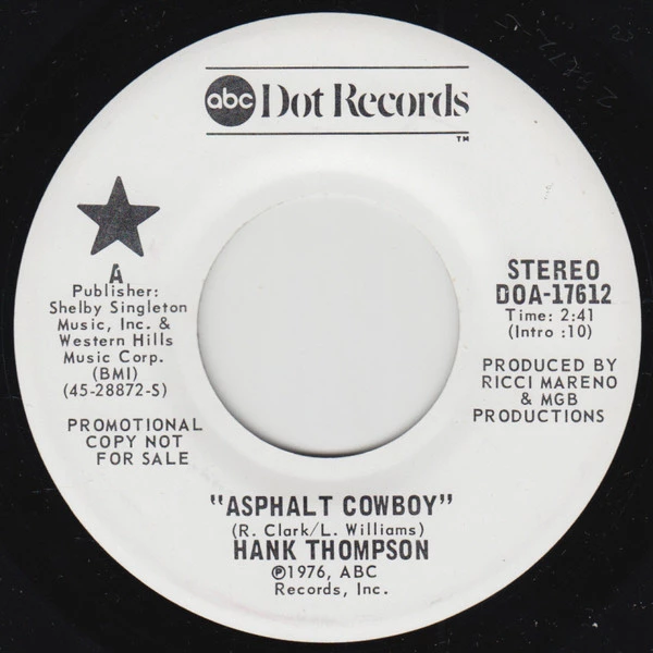 Asphalt Cowboy / Fifteen Miles To Clarksville