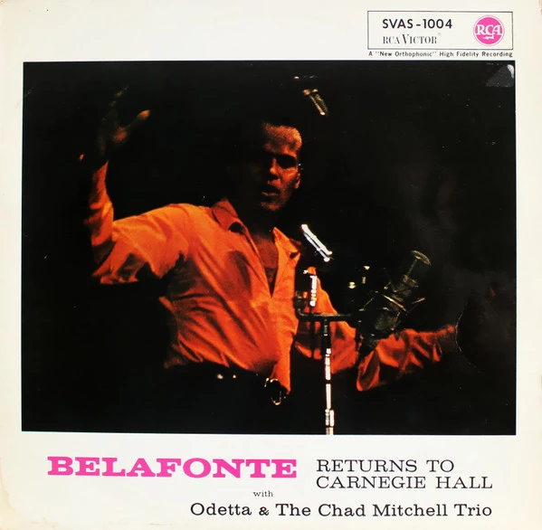 Item Belafonte Returns To Carnegie Hall product image