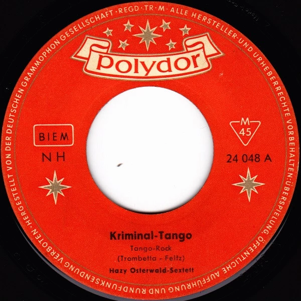 Item Kriminal-Tango / Sechs Musikanten / Sechs Musikanten product image