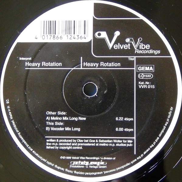 Item Heavy Rotation product image