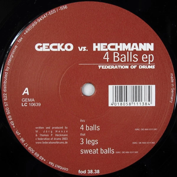 Item 4 Balls EP product image