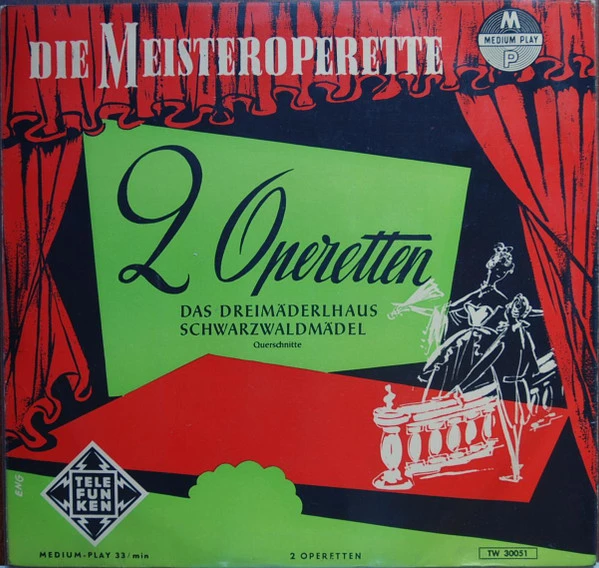 Die Meisteroperette - 2 Operetten Querschnitte