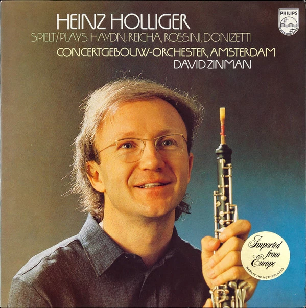 Item Heinz Holliger Spielt = Plays Haydn / Reicha / Rossini / Donizetti product image