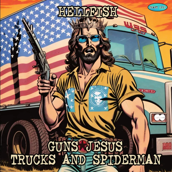 Item Guns Jesus Trucks And Spiderman product image