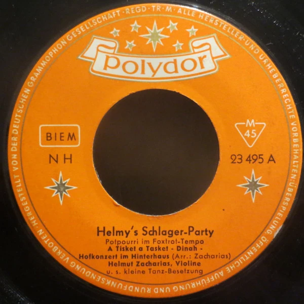 Item Helmy's Schlager-Party / Potpourri Im Slowfox-Tempo product image