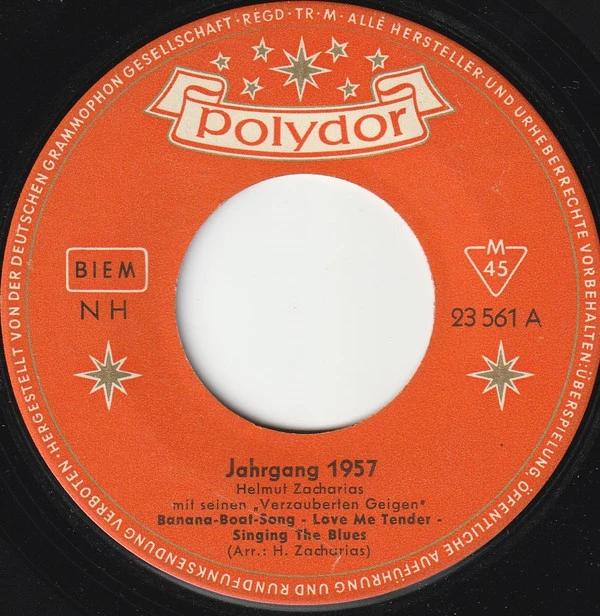 Jahrgang 1957 / Love Me Tender